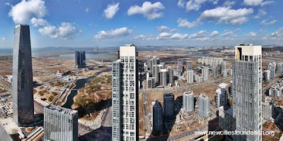 Construcción de una ciudad Edificios en una urbe