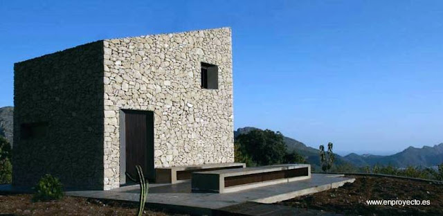 Casa rústica estilo Contemporáneo
