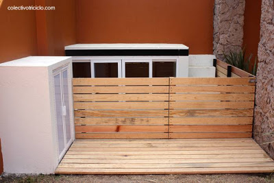 Casa de perros con estilo Moderno