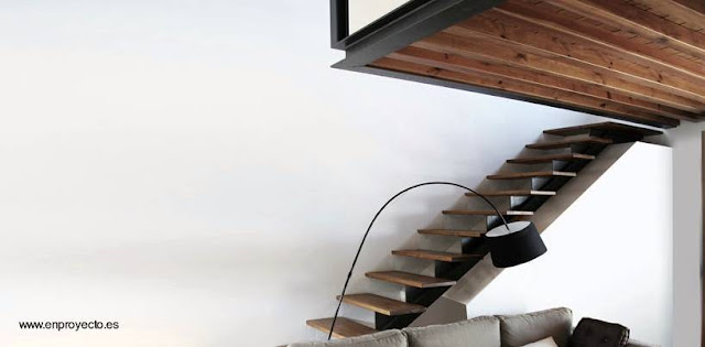 Entrepiso de acero y madera