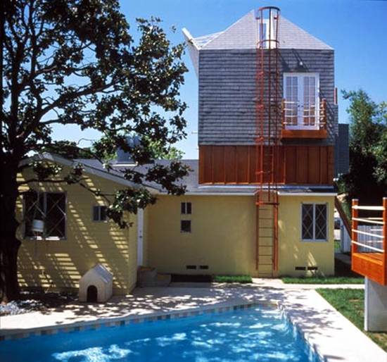 Sector en el exterior de la propiedad californiana