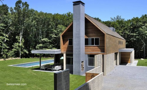 Residencia campestre estilo Contemporáneo en Estados Unidos Residencia contemporanea en Hamptons Nueva York