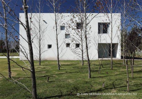 Vivienda moderna de suburbio