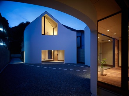 casa-doble-perspectiva Vista en perspectiva