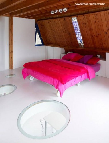 piramide-posmoderna-dormitorio Dormitorio