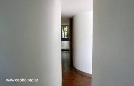 Casa Curutchet interior Paredes interiores de la casa