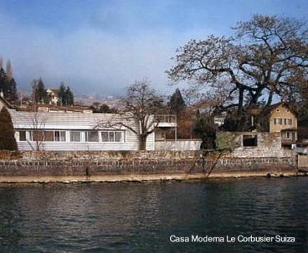 Villa Le Lac en Suiza diseñada por Le Corbusier para sus padres Casa Moderna