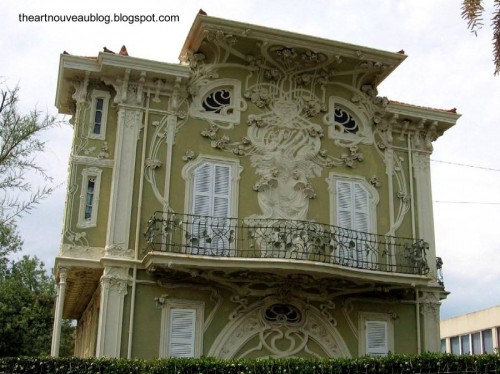 Una residencia exquisita por su arquitectura Art Nouveau Residencia estilo Art Nouveau
