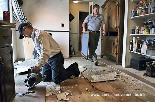 Renovación interior de una vivienda familiar Trabajos de renovación de un piso interior