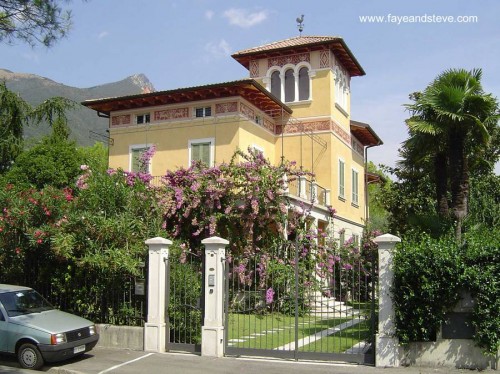 Exponente del Modernismo italiano Villa en Italia del Modernismo arquitectónico estilo Liberty