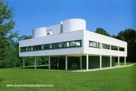 Villa Saboye casa Moderna diseñada por Le Corbusier Casa Moderna