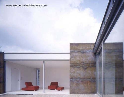 Casa residencial contemporánea alemana