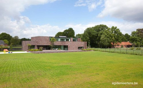 Residencia contemporánea en Bélgica