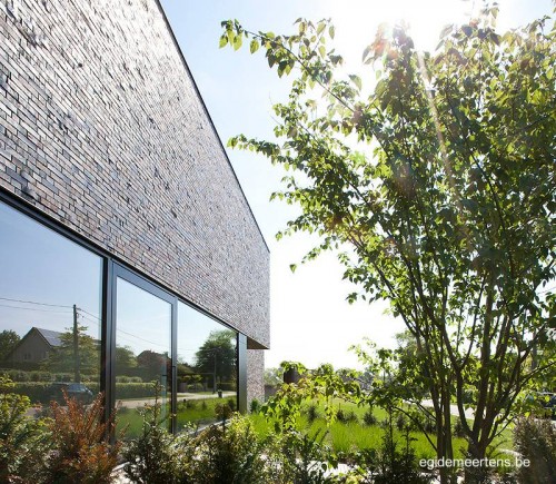 Perspectiva de la casa por fuera