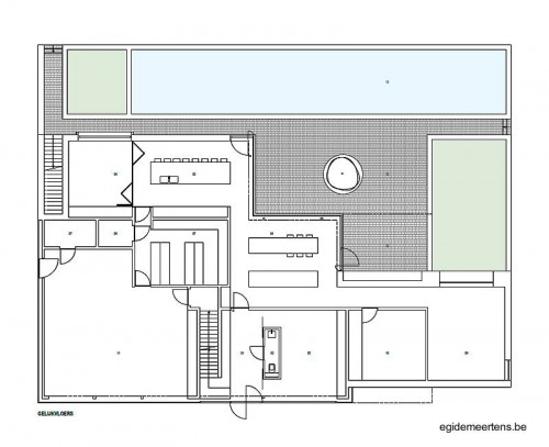 Plano de arquitectura de planta