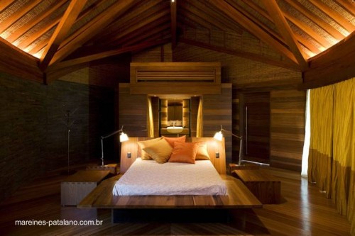 Vista del interior de Casa Folha