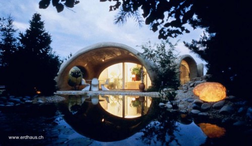 Casa de arquitectura orgánica