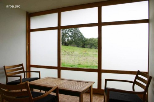 La cabaña por dentro