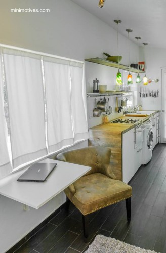 La pequeña casa por dentro