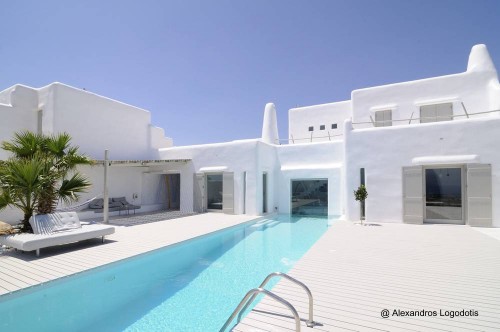 Casa con piscina en Grecia