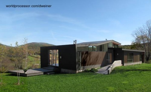 Perspectiva desde el nivel superior del terreno