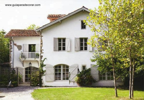 Casa de una granja en el País Vasco