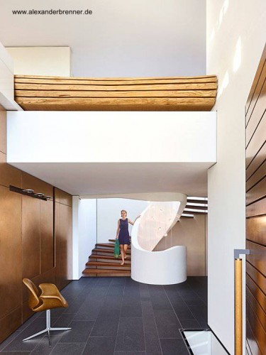 Hall de entrada en la planta baja