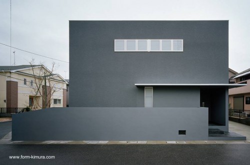 Casa minimalista japonesa en Shiga