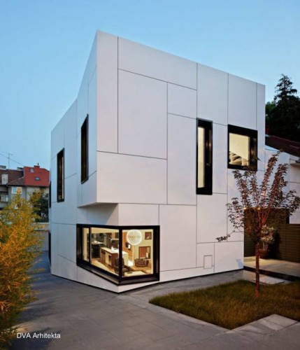 Residencia minimalista en Zagreb Croacia