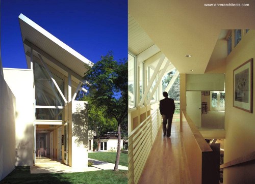 Sector exterior y el mismo desde el interior