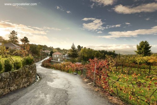 Casa de piedra en Portugal