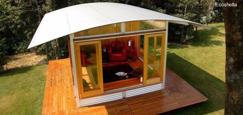 Módulo pequeño refugio de jardín