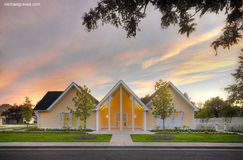 Fachada de otra casa para discapacitado