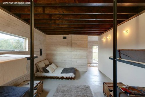 Sector del dormitorio múltiple