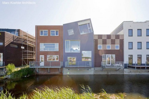 Casa entre medianeras perfil inusual