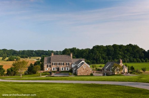 Casa de campo tipo inglesa en Estados Unidos