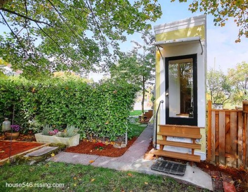 Casa muy angosta en Seatle