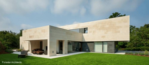 Residencia contemporánea de dos pisos en Bilbao