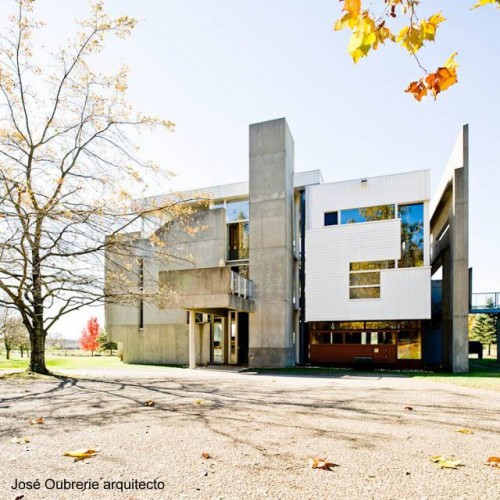 Perspectiva de otra de las fachadas