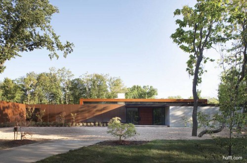 Moderna casa de 1 planta en Missouri