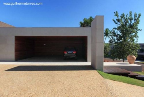 Vista del sector del garaje