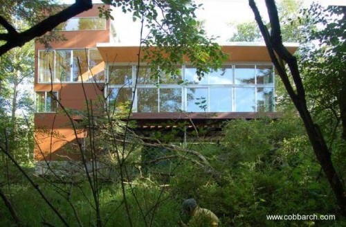 Vista de la contrafachada