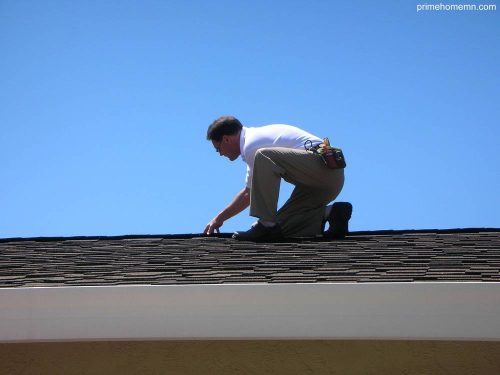 Inspeccionando un techo