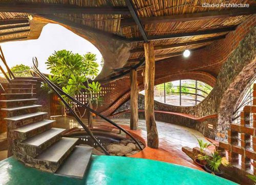 Interior del open plan