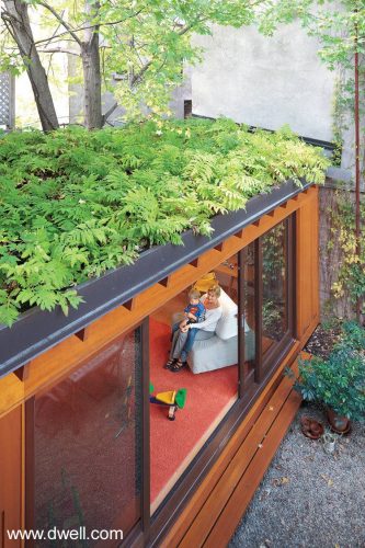 Azotea verde casa modular