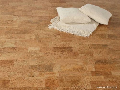 Moderno piso de corcho